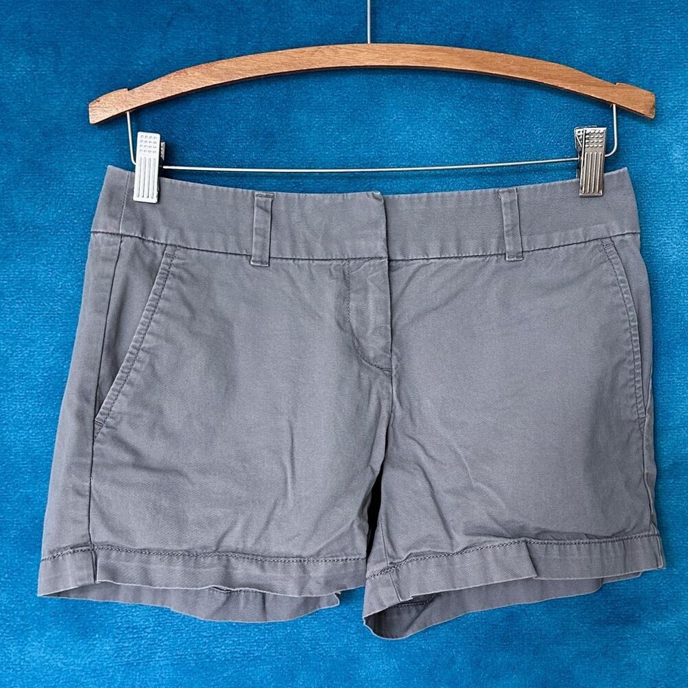 Loft 4" Shorts, Grey, Size Juniors OO